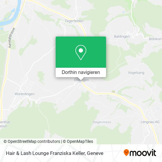 Hair & Lash Lounge Franziska Keller Karte