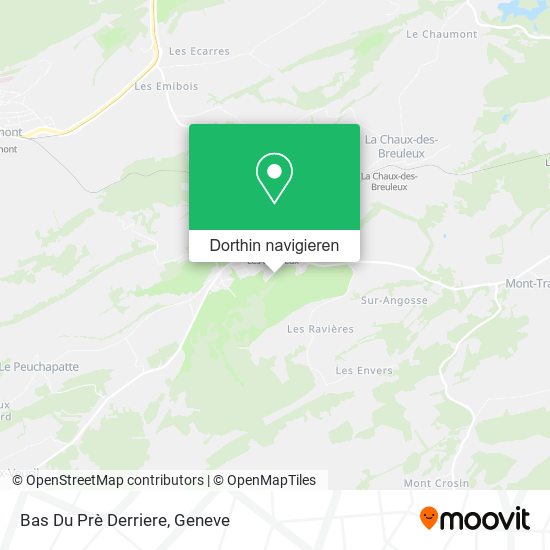 Bas Du Prè Derriere Karte