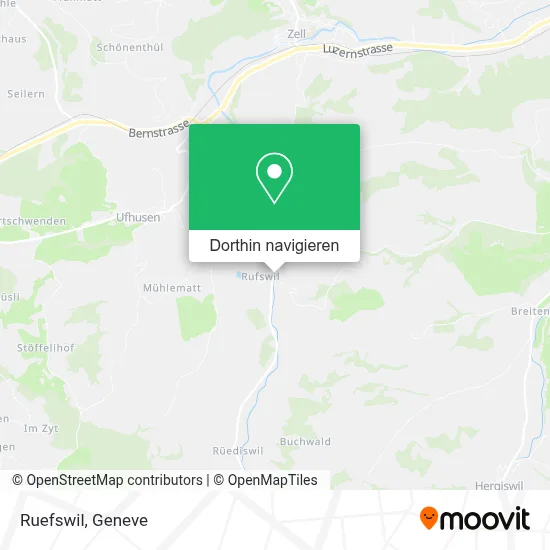Ruefswil Karte