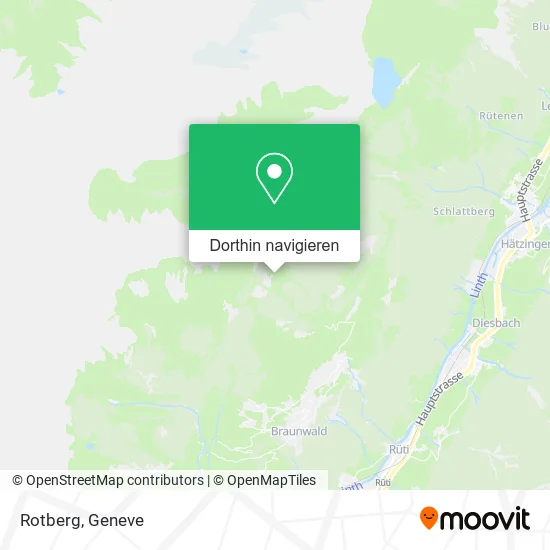 Rotberg Karte