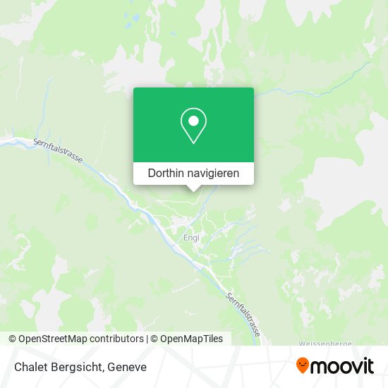 Chalet Bergsicht Karte