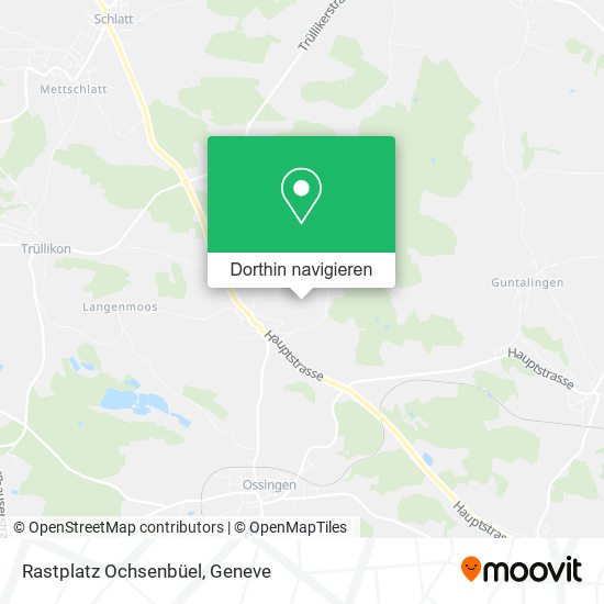 Rastplatz Ochsenbüel Karte