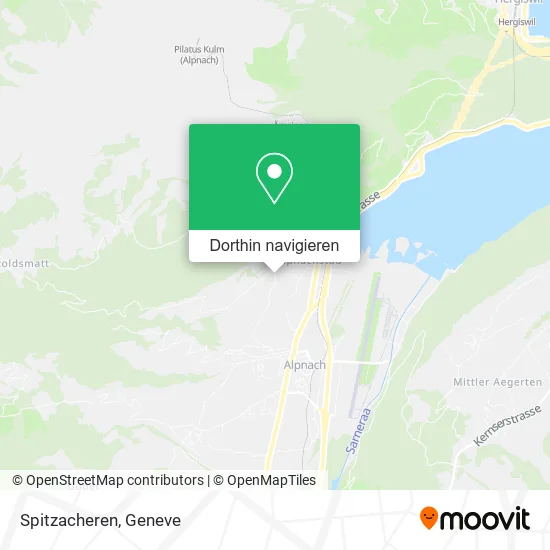 Spitzacheren Karte