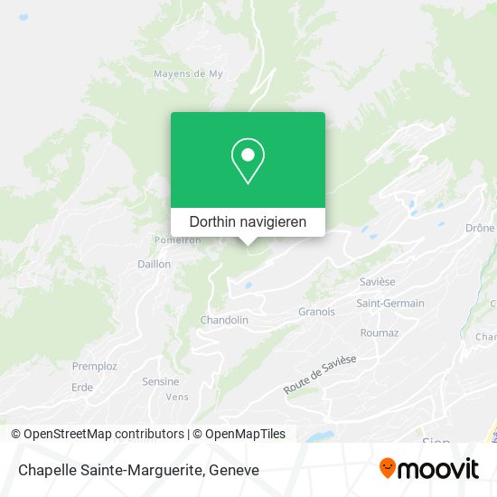 Chapelle Sainte-Marguerite Karte