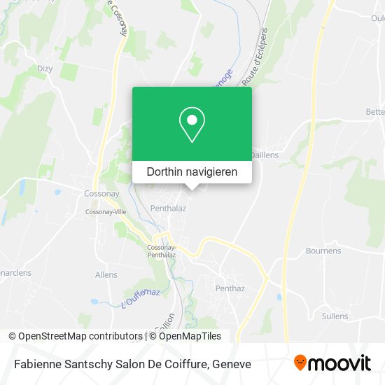 Fabienne Santschy Salon De Coiffure Karte