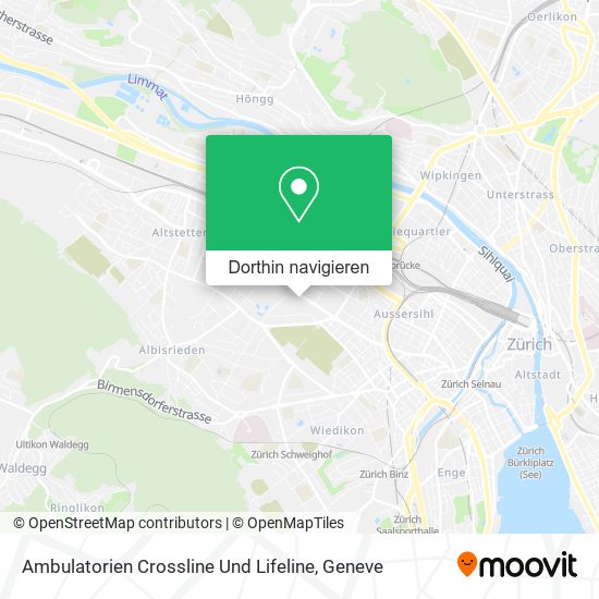 Ambulatorien Crossline Und Lifeline Karte