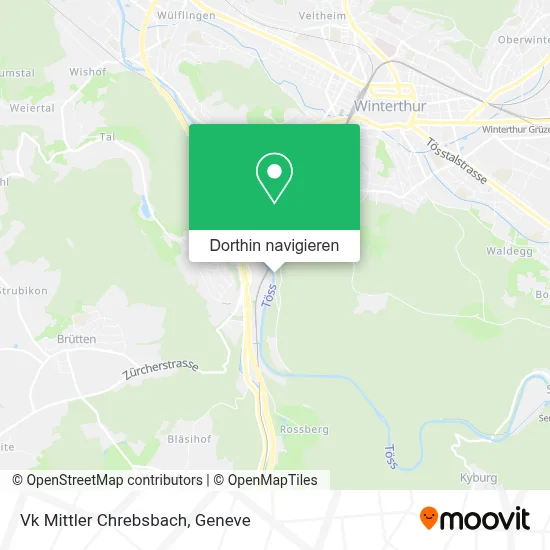 Vk Mittler Chrebsbach Karte