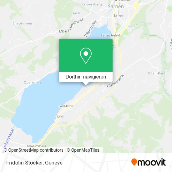 Fridolin Stocker Karte