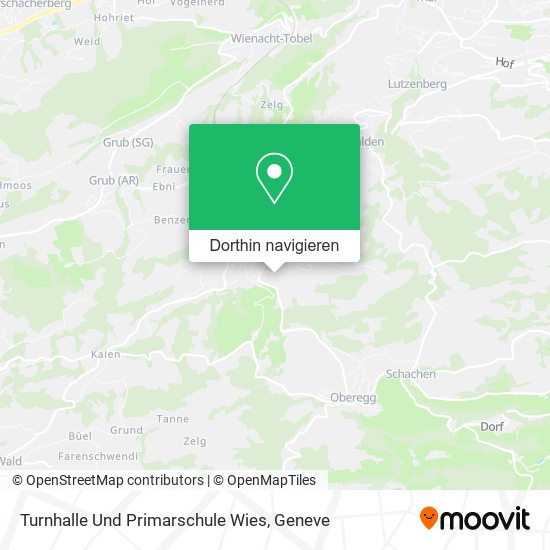 Turnhalle Und Primarschule Wies Karte