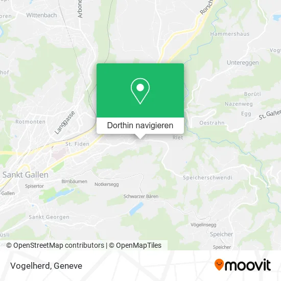 Vogelherd Karte