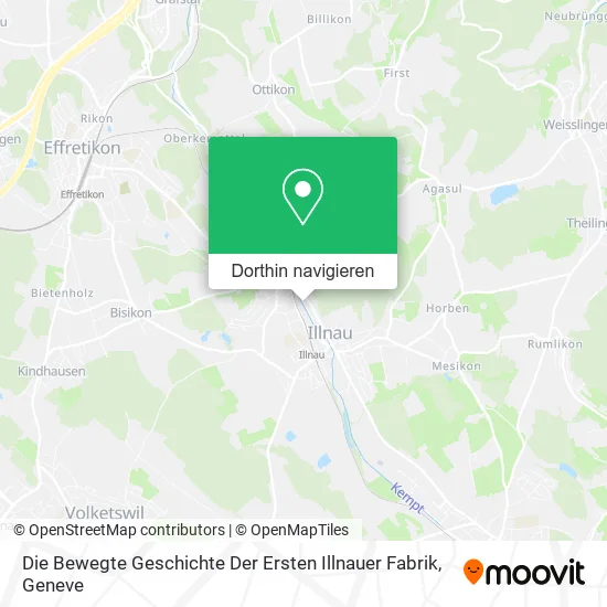 Die Bewegte Geschichte Der Ersten Illnauer Fabrik Karte