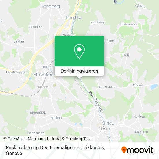 Rückeroberung Des Ehemaligen Fabrikkanals Karte