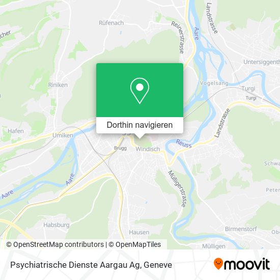 Psychiatrische Dienste Aargau Ag Karte