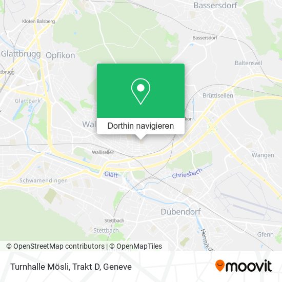 Turnhalle Mösli, Trakt D Karte