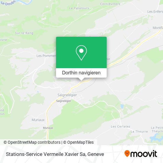 Stations-Service Vermeile Xavier Sa Karte