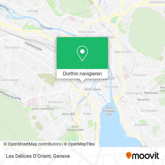 Les Délices D'Orient Karte