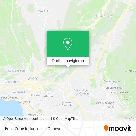 Fenil Zone Industrielle Karte