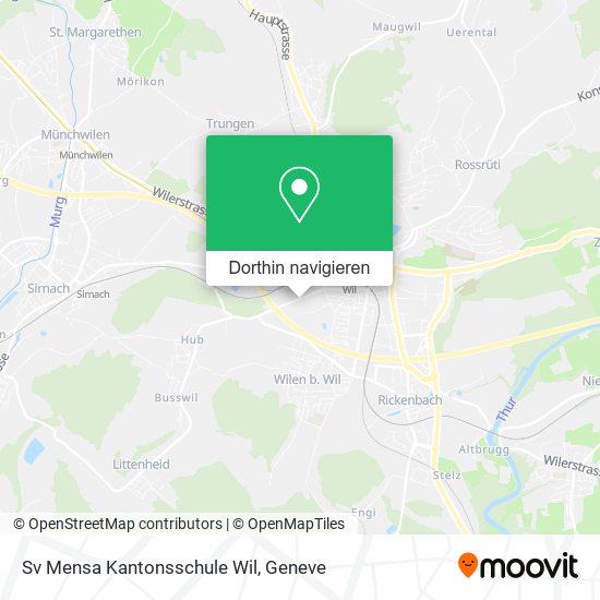 Sv Mensa Kantonsschule Wil Karte