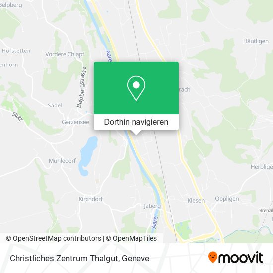 Christliches Zentrum Thalgut Karte