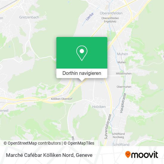 Marché Cafébar Kölliken Nord Karte