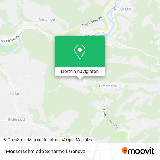 Messerschmiede Schärmeli Karte