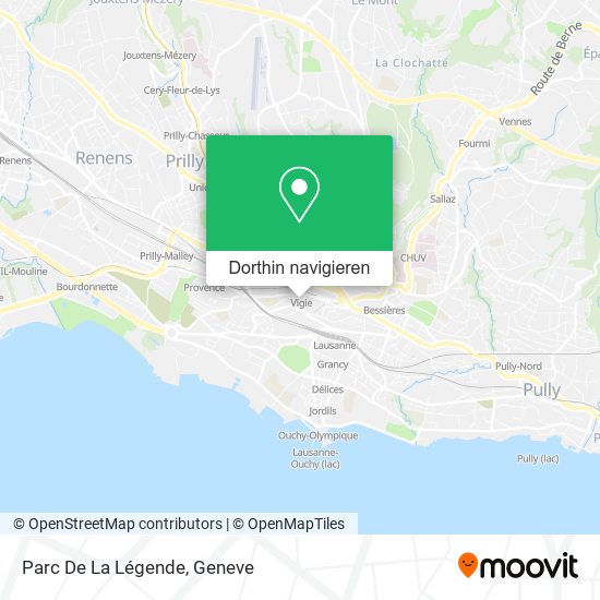 Parc De La Légende Karte