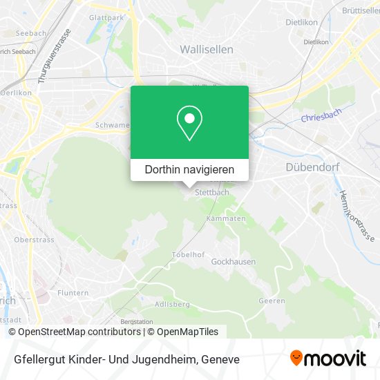 Gfellergut Kinder- Und Jugendheim Karte