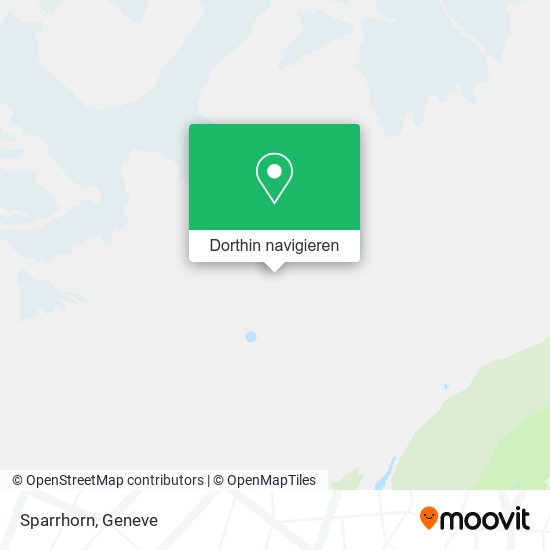 Sparrhorn Karte