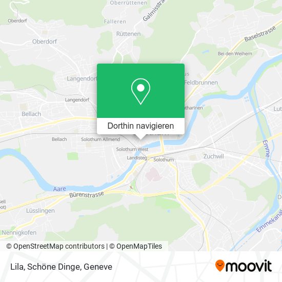 Lila, Schöne Dinge Karte