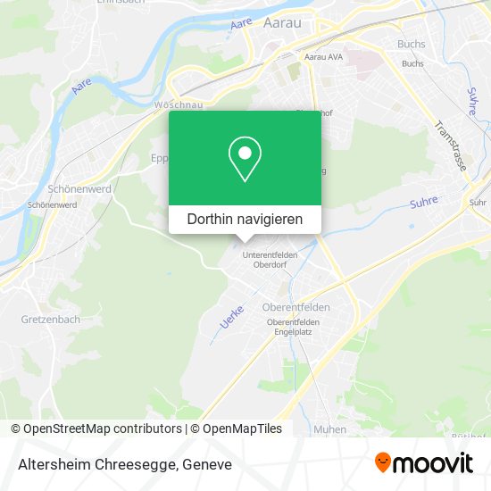 Altersheim Chreesegge Karte