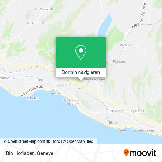 Bio Hofladen Karte