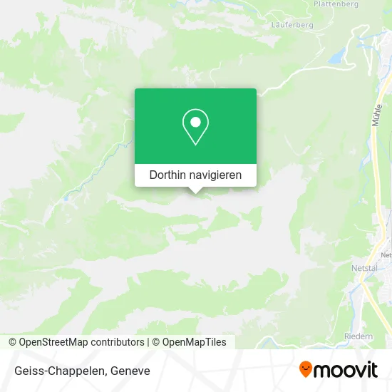 Geiss-Chappelen Karte