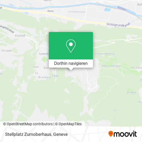 Stellplatz Zumoberhaus Karte