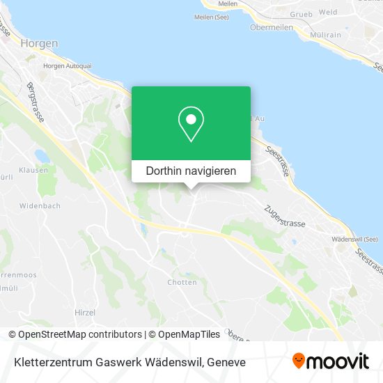 Kletterzentrum Gaswerk Wädenswil Karte