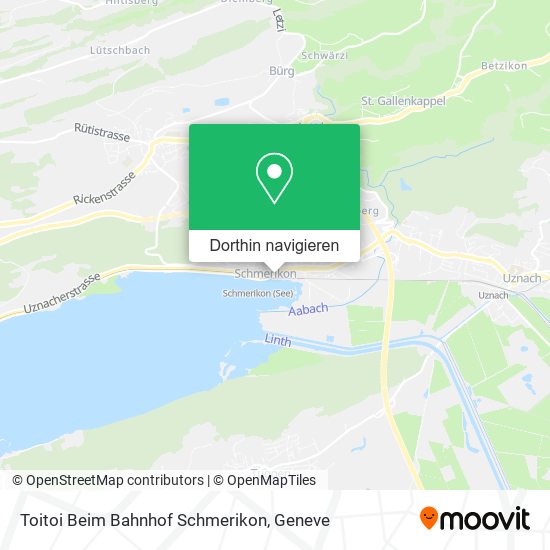Toitoi Beim Bahnhof Schmerikon Karte