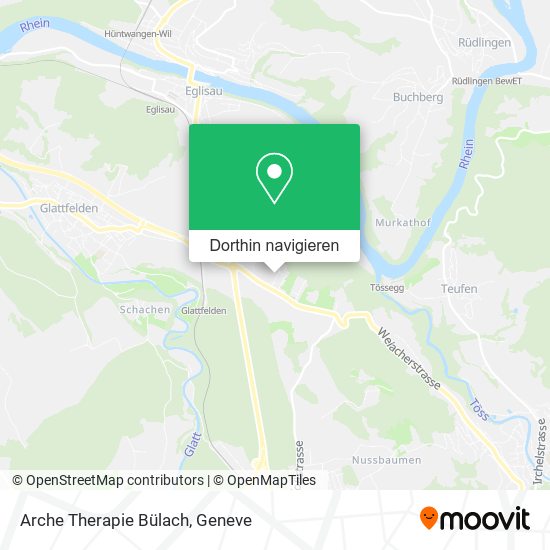 Arche Therapie Bülach Karte