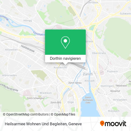 Heilsarmee Wohnen Und Begleiten Karte