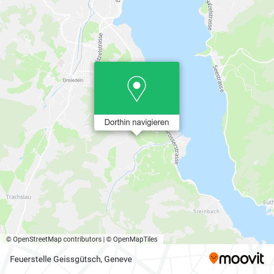 Feuerstelle Geissgütsch Karte
