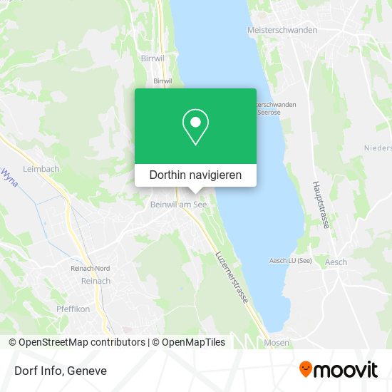 Dorf Info Karte