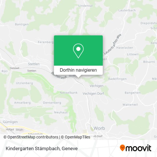 Kindergarten Stämpbach Karte