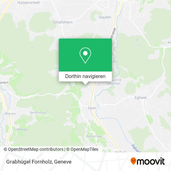 Grabhügel Fornholz Karte