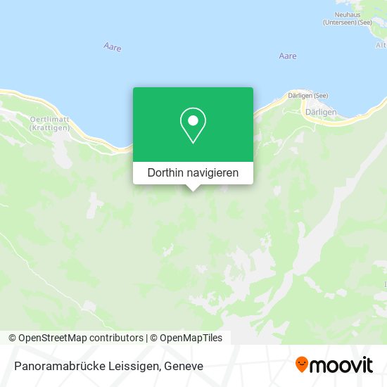 Panoramabrücke Leissigen Karte