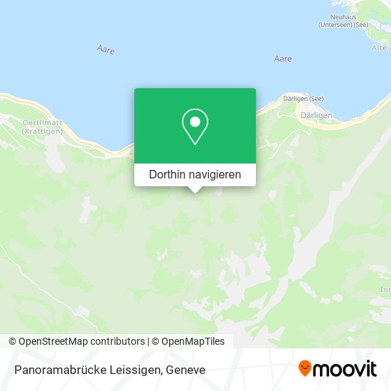 Panoramabrücke Leissigen Karte