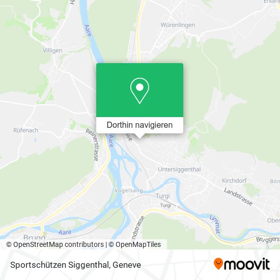 Sportschützen Siggenthal Karte