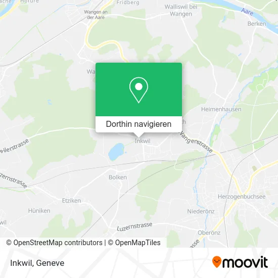 Inkwil Karte