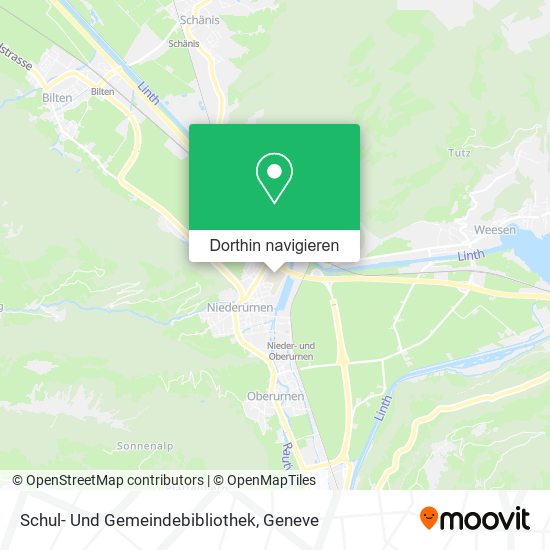 Schul- Und Gemeindebibliothek Karte