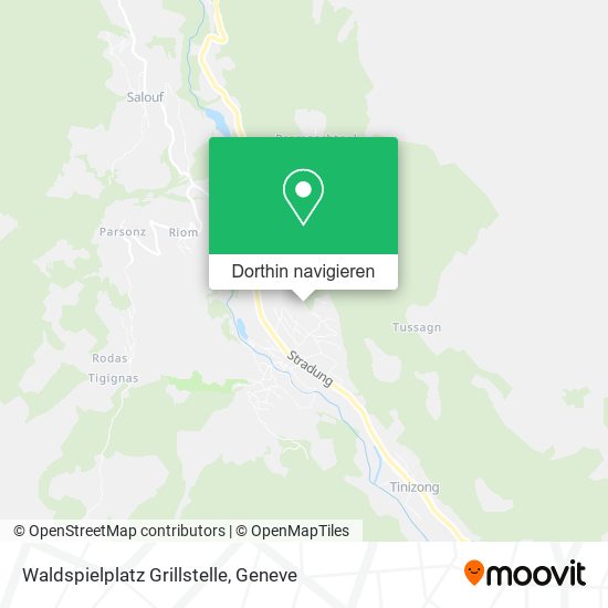 Waldspielplatz Grillstelle Karte