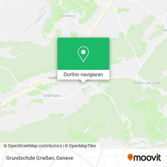 Grundschule Grießen Karte