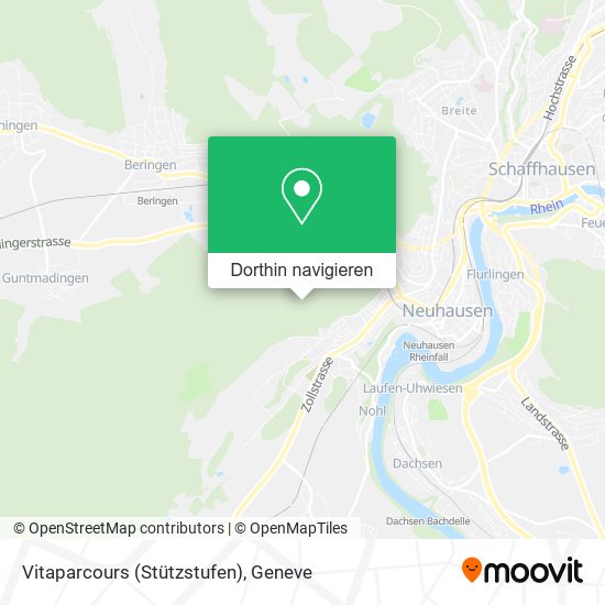Vitaparcours (Stützstufen) Karte