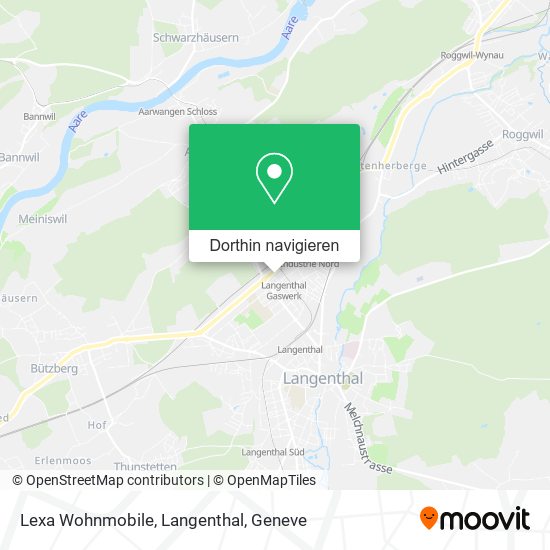 Lexa Wohnmobile, Langenthal Karte